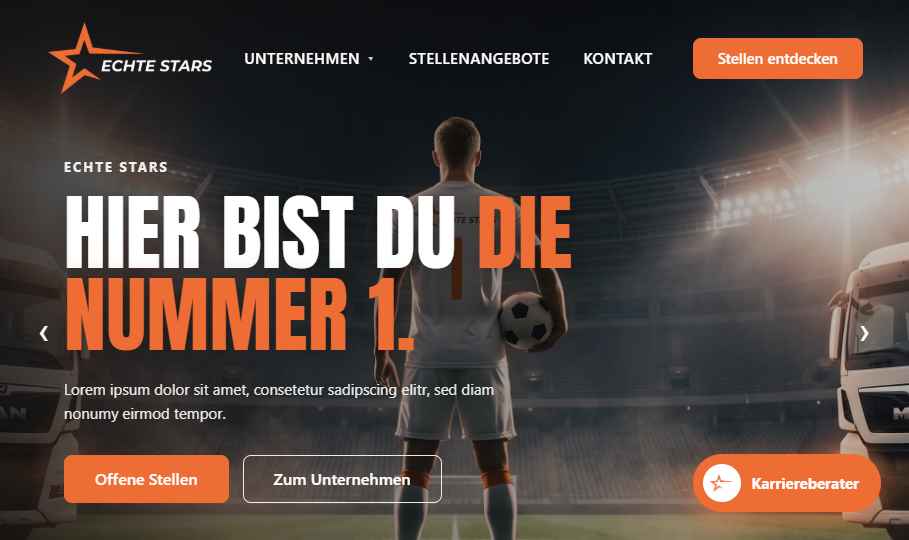 Vorschau Startseite